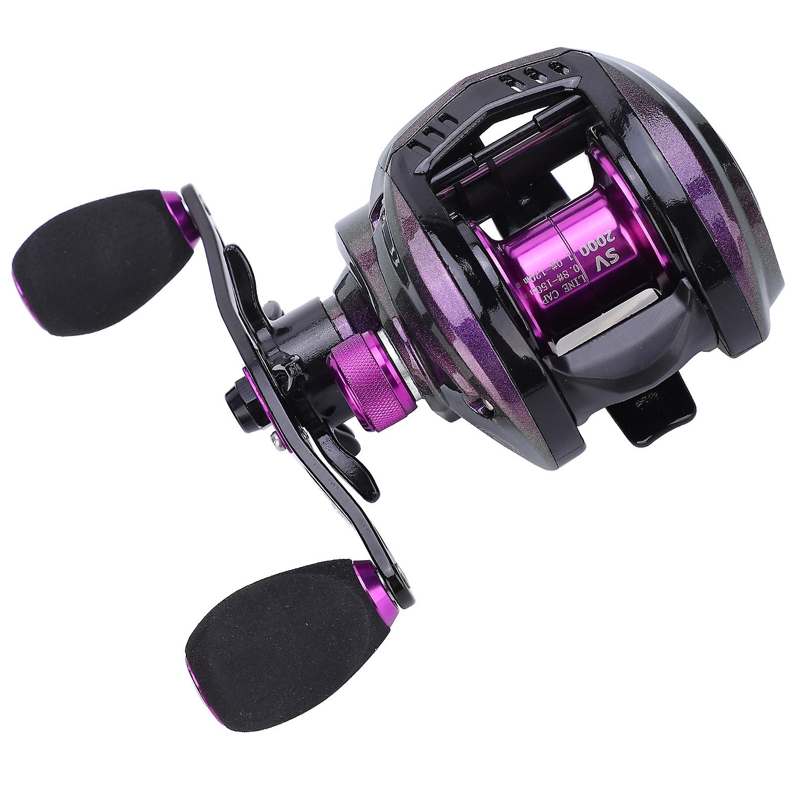 Portable Metal Lowprofile Reel 8kg Braking Force Lure Fishing Line Reel Accessory(left Hand )