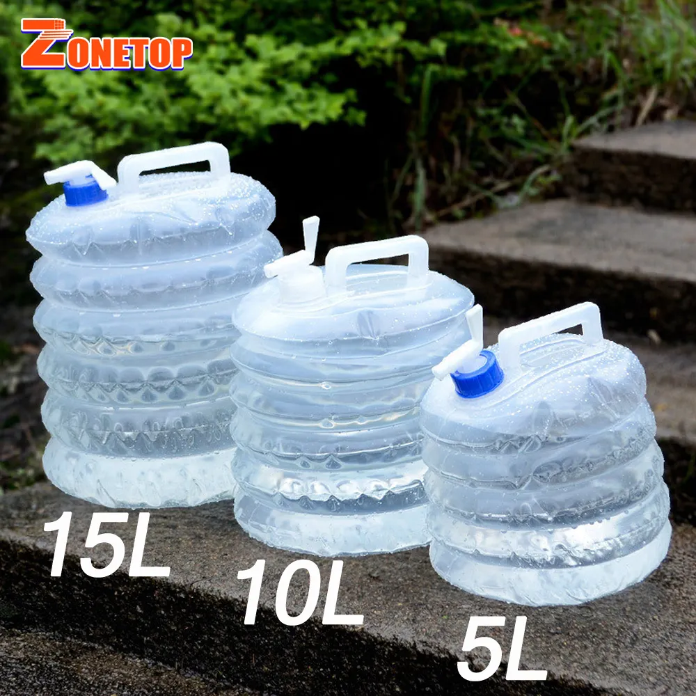 Good Feedback Fashion 3L 5L 8L 10L 15L Lightweight Clear Potable Water Storage Tank for Outdoor Camping Hiking Travel Picnic