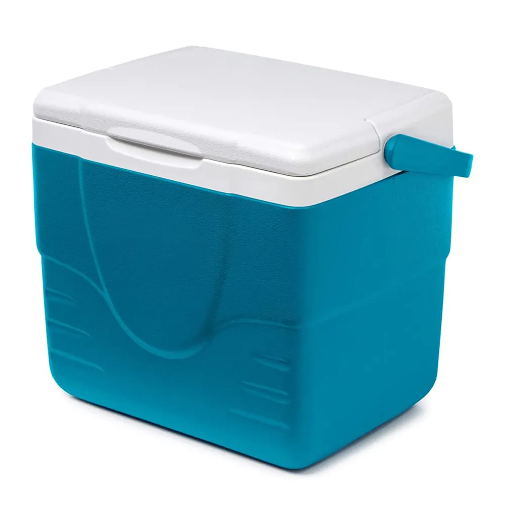 Chiller Series 9qt Insulated Portable Cooler Lunch Box  Ice Retention Hard Cooler with Heavy Duty Handle