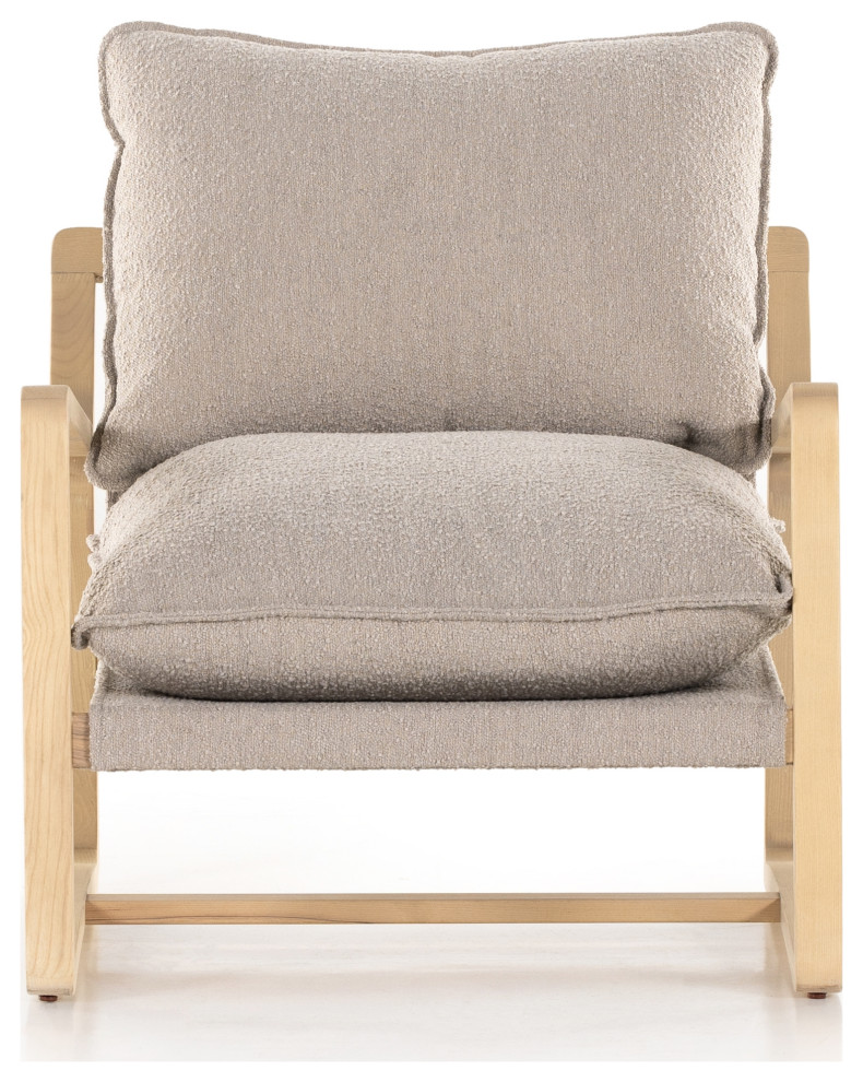 Ace Chair  Knoll Sand   Midcentury   Armchairs And Accent Chairs   by The Khazana Home Austin Furniture Store  Houzz