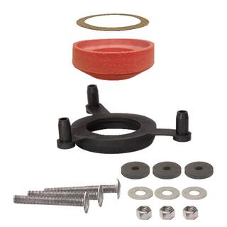 Fluidmaster Universal 2 in. Tank-to-Bowl Toilet Gasket System with Bolts 2602G-008-T5