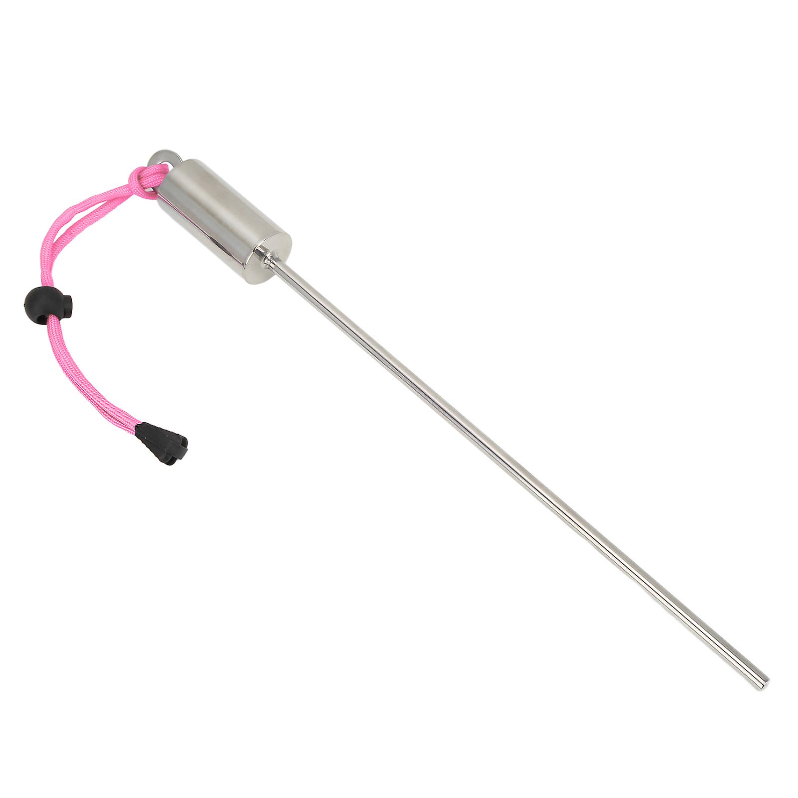 Tooke 30cm Diving Stick Pointer Rod With Scale Underwater Shaker Noise Maker With Lanyardpink