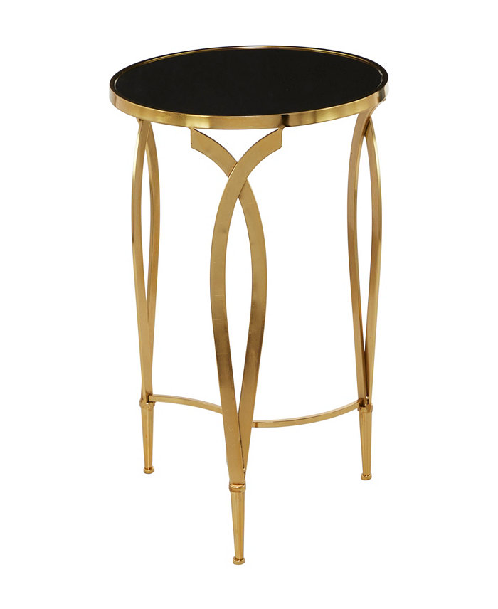 Rosemary Lane Metal Accent Table with Top 20 x 20 x 27