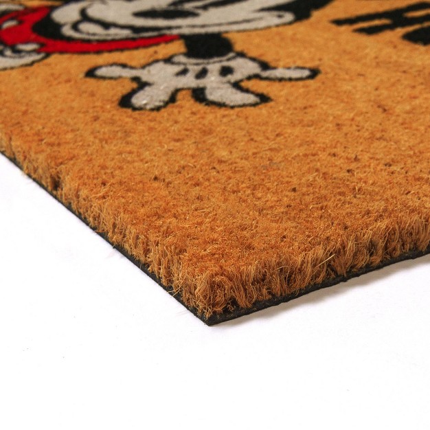 Mickey Mouse 2pk Home Hello Coir Door Mats