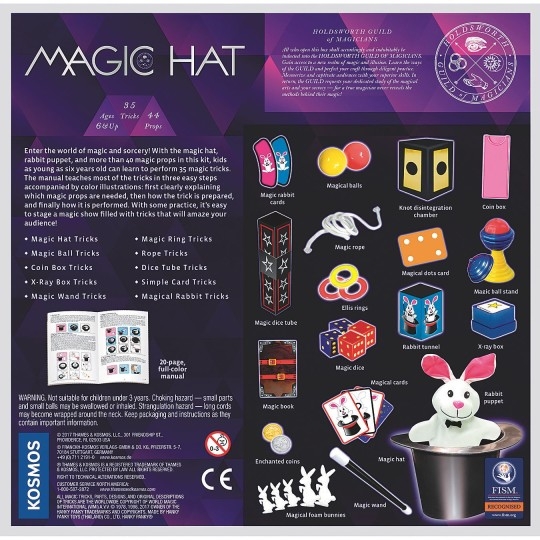 Magic Hat And Magic Tricks Kit