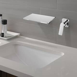 Flynama Single Hole Single-Handle Wall Mount Bathroom Faucet in Chrome FL2278C