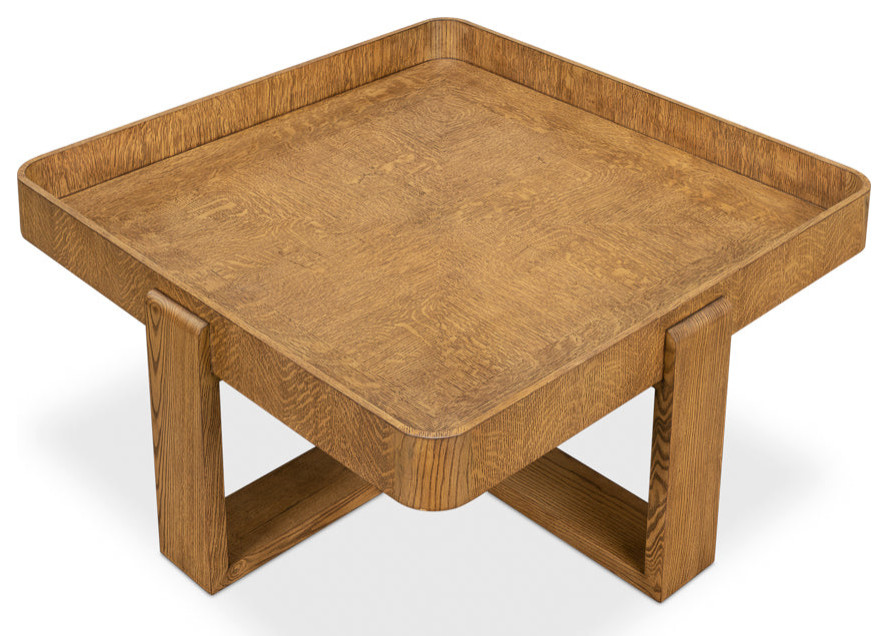 Grand Traytop Cocktal Table Heather Gray   Modern   Coffee Tables   by Sideboards and Things  Houzz