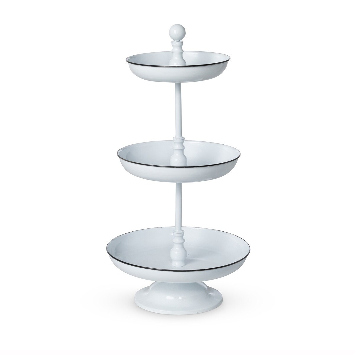 3-Tiered Enamelware Server - 12