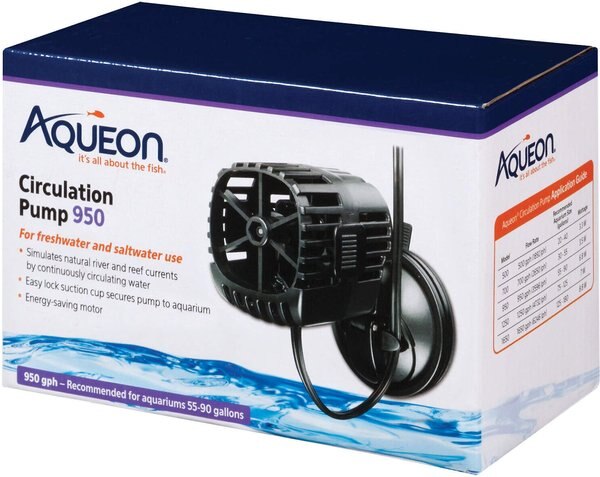 Aqueon Freshwater and Saltwater Circulation Aquarium Pump