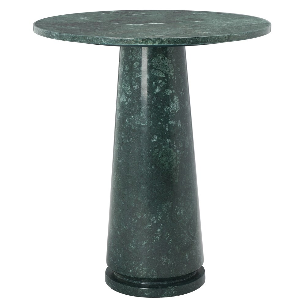 SAFAVIEH Couture Valentia Tall Round Marble Accent Table