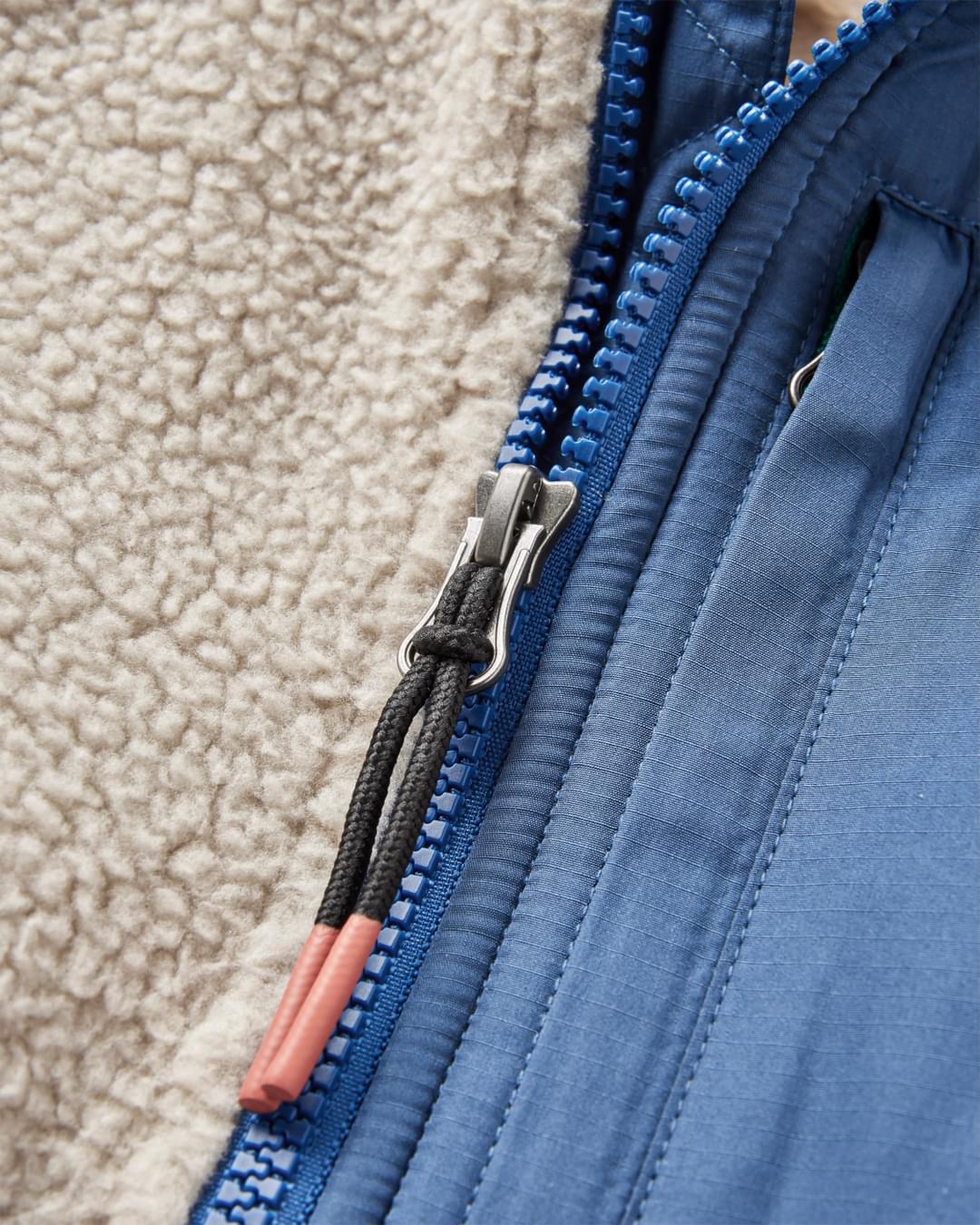 Home 2.0 1/2 Zip Recycled Sherpa Fleece - Oatmeal