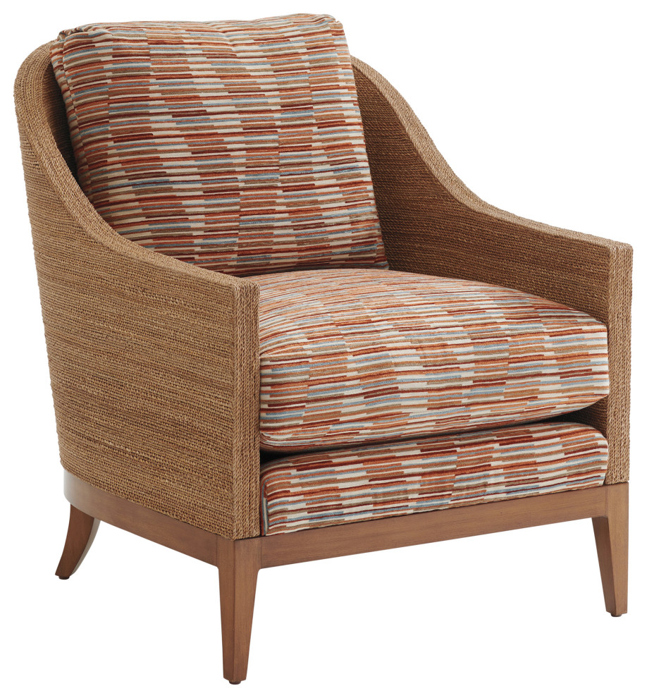 Glendale Chair   Beach Style   Armchairs And Accent Chairs   by Lexington Home Brands  Houzz