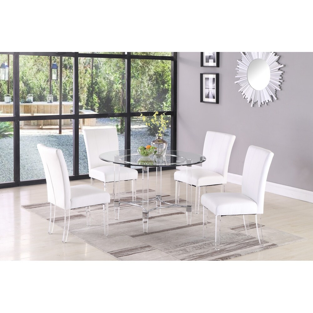 Somette Round 5 Piece Dining Set