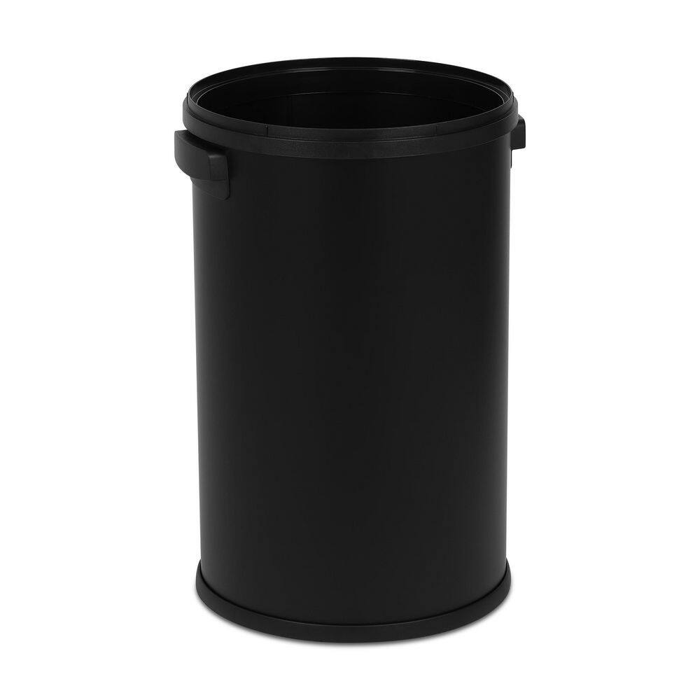 THE CLEAN STORE Trash Can Open Top Commercial Grade 65 L Black HD-500