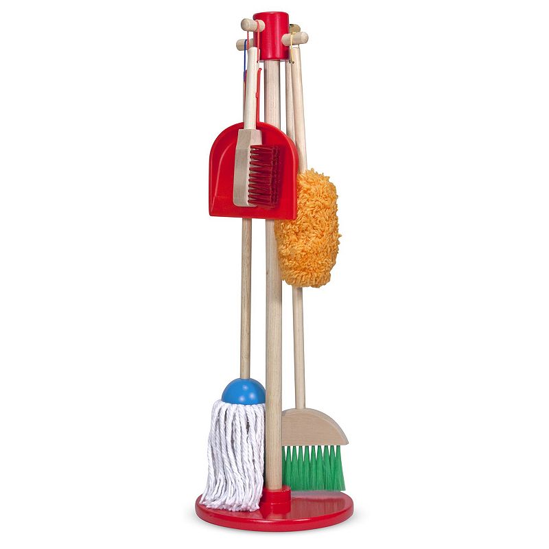 Melissa and Doug Let's Play House! Dust， Sweep and Mop Set