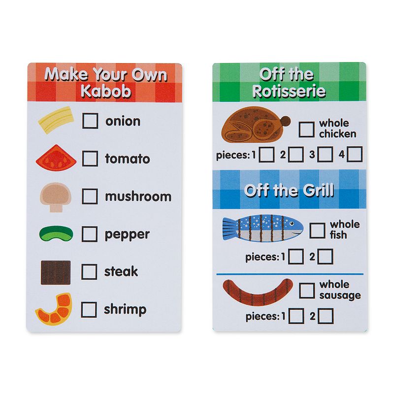 Melissa and Doug 24-pc. Rotisserie and Grill Barbeque Set