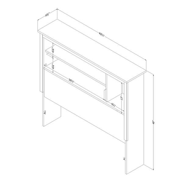 South Shore Yodi Headboard - - 37994483