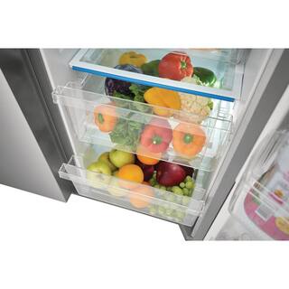 Frigidaire 36.1 in. 22.3 cu. ft. Counter Depth Side-by-Side Refrigerator in Stainless Steel FRSC2333AS