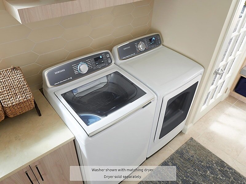 Samsung WA52M7750AW 5.2 Cu. Ft. Activewash™ Top Load Washer In White