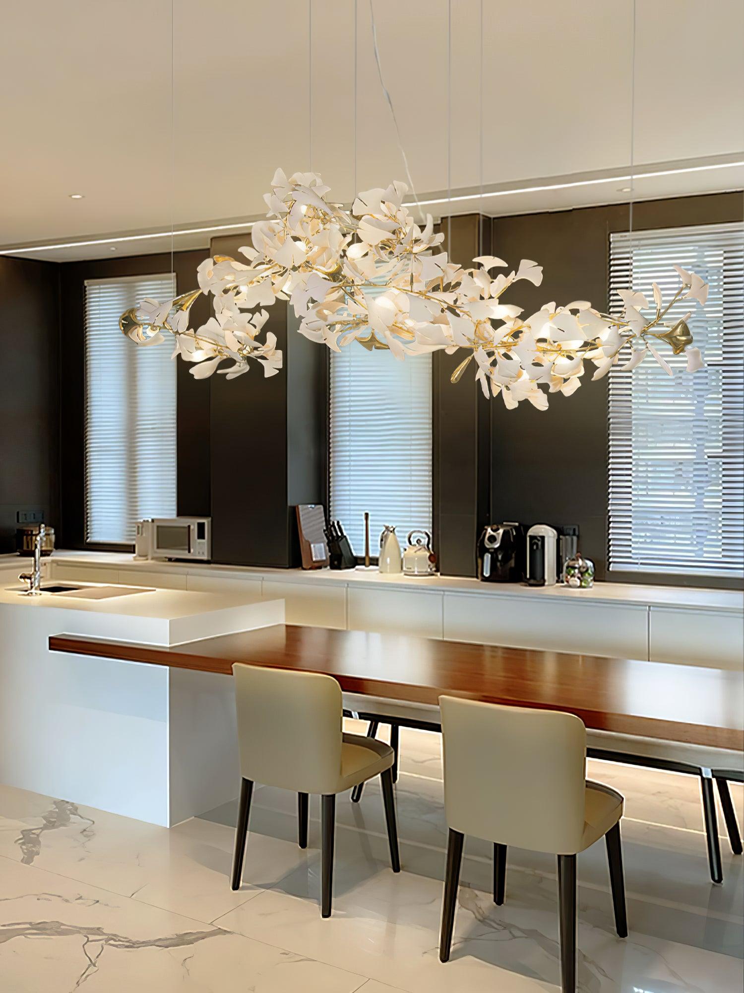 Gingko Chandelier N