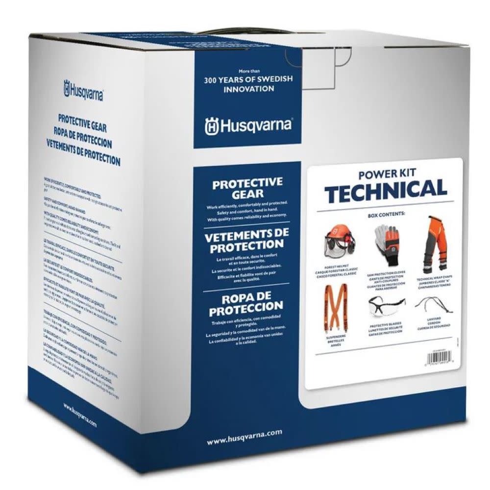 Husqvarna Construction Protective POWERKIT Technical Professional PPE Kit ;