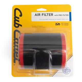 Cub Cadet Air Filter for Cub Cadet 547cc Premium OHV Engines OE# 737-05066 490-200-C063