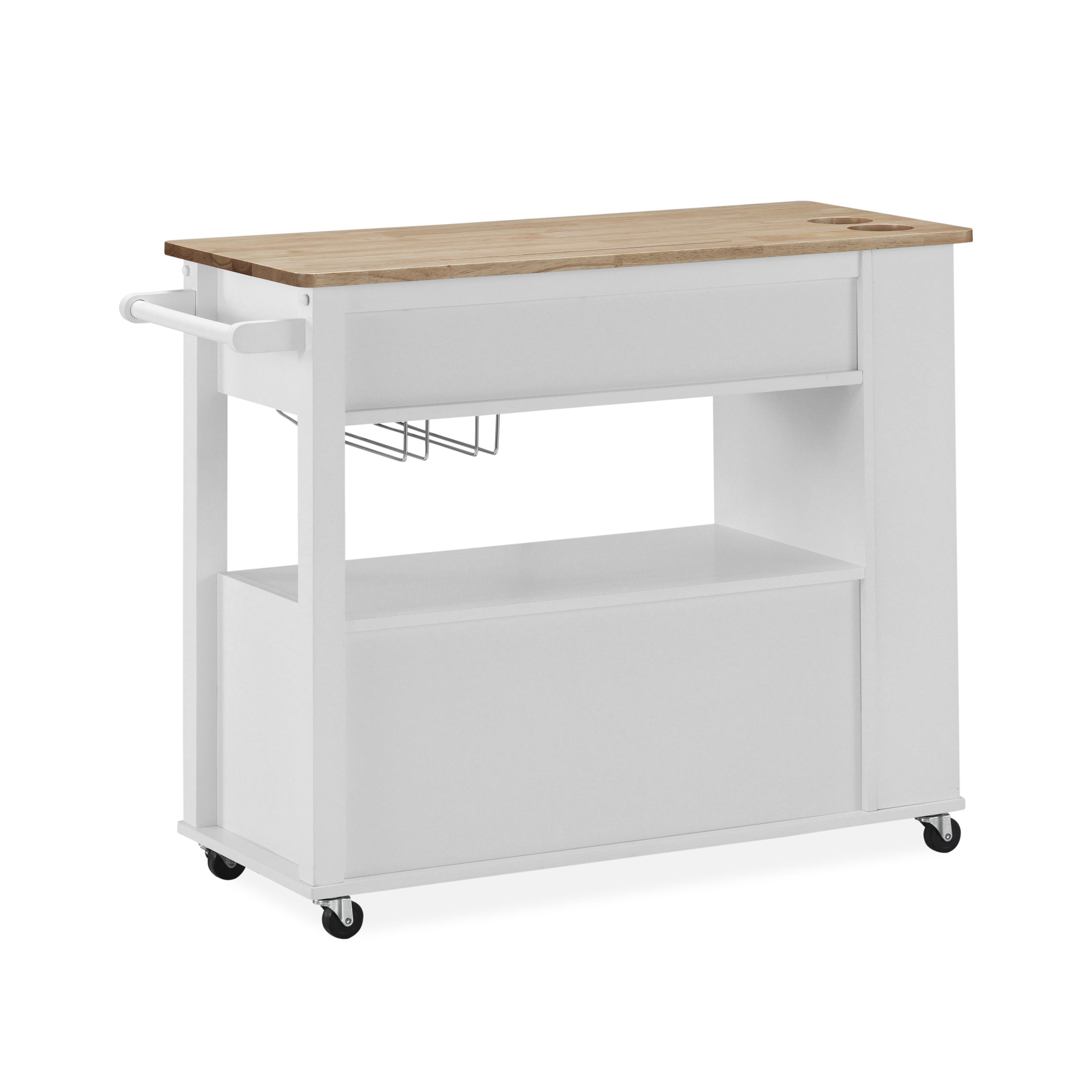 Julien Kitchen Cart with Wheels