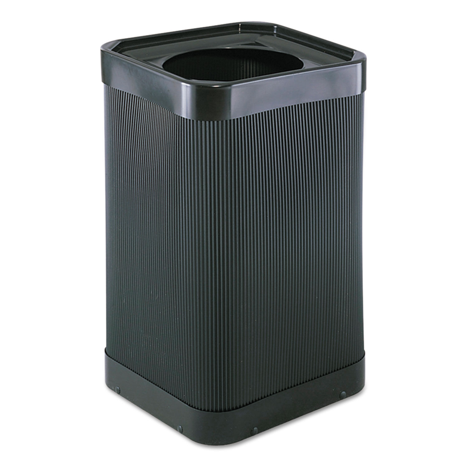 At-Your-Disposal Top-Open Receptacle by Safcoandreg; SAF9790BL