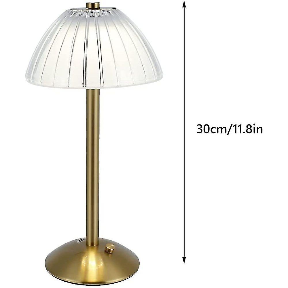 Led Wireless Table Lamp， Table Lamp With Battery， Variable Intensity Led Table Lamp - Bedside Lamp In Living Room And Bedroom， Lamps In 3 Colors