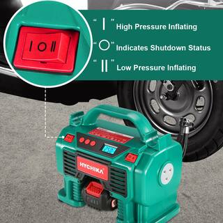 HYCHIKA 160 PSI 20-Volt Cordless Inflator IF1812A