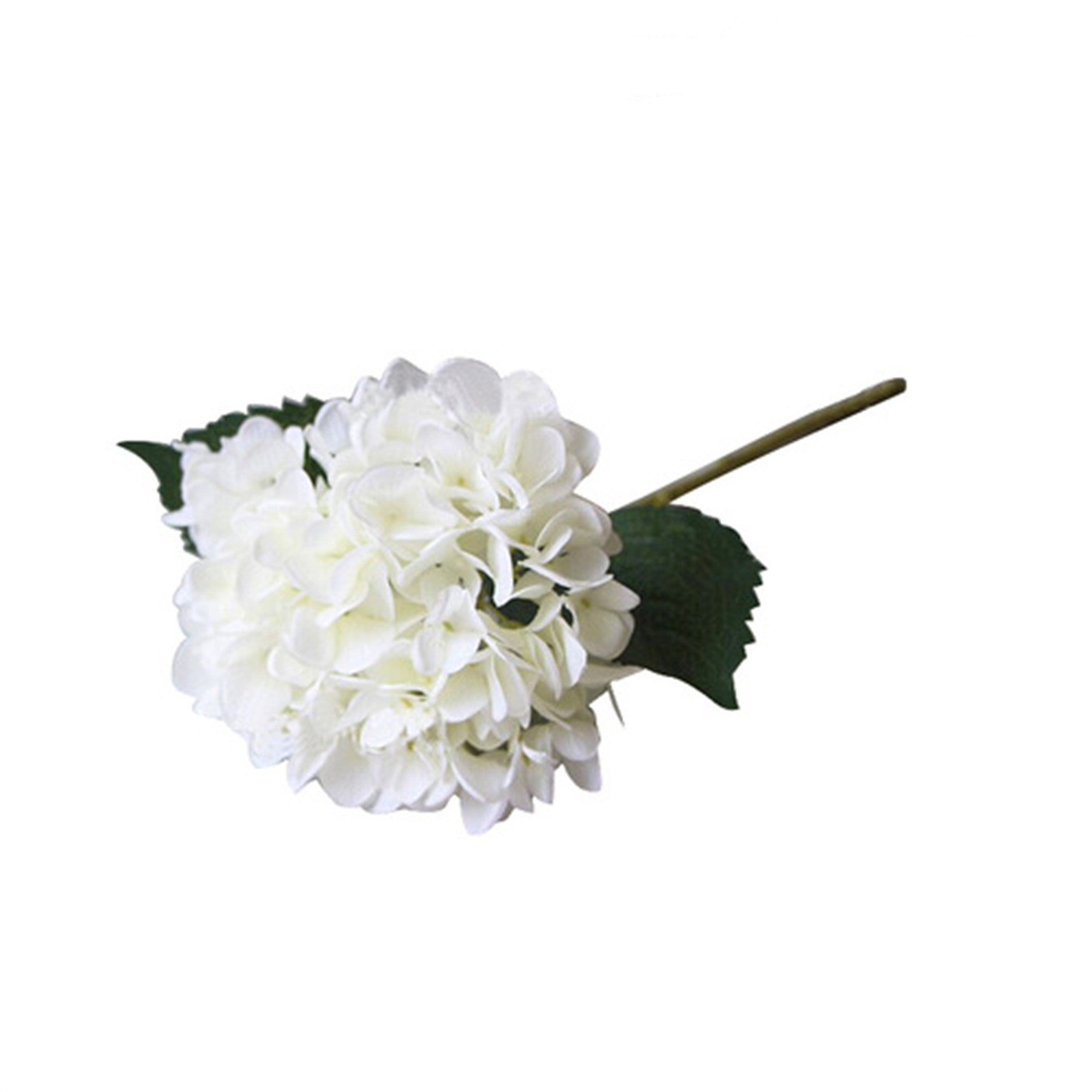 Real Touch Hydrangea Stem - White Fl-Jh187