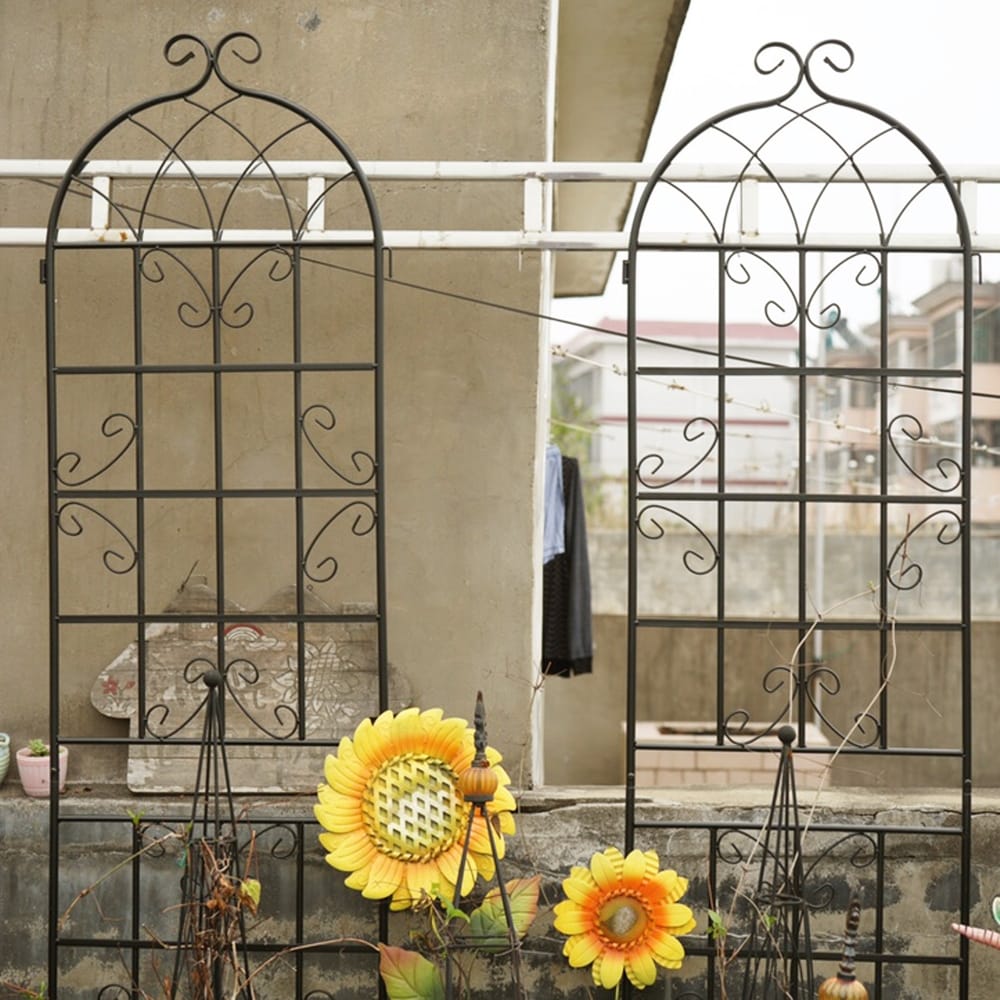 4 Pack Metal Garden Trellis 86.7\