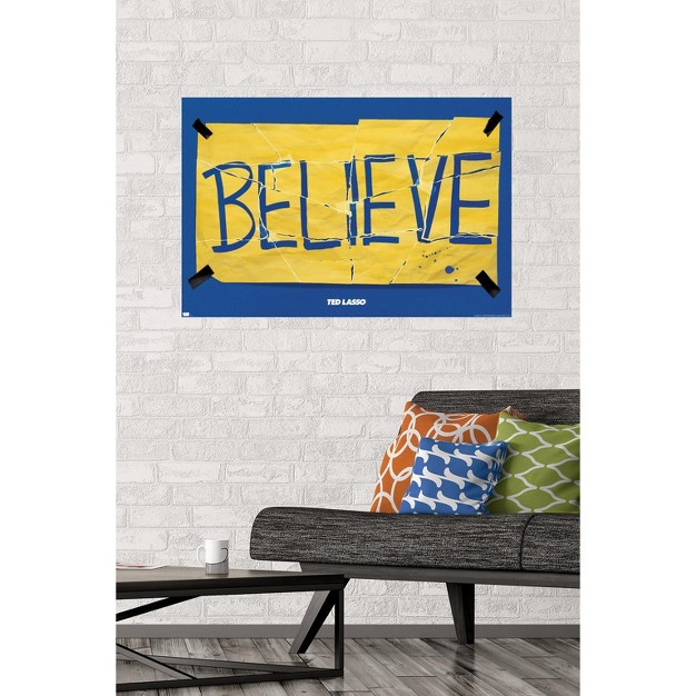 Trends International Ted Lasso Torn Believe Unframed Wall Poster Prints