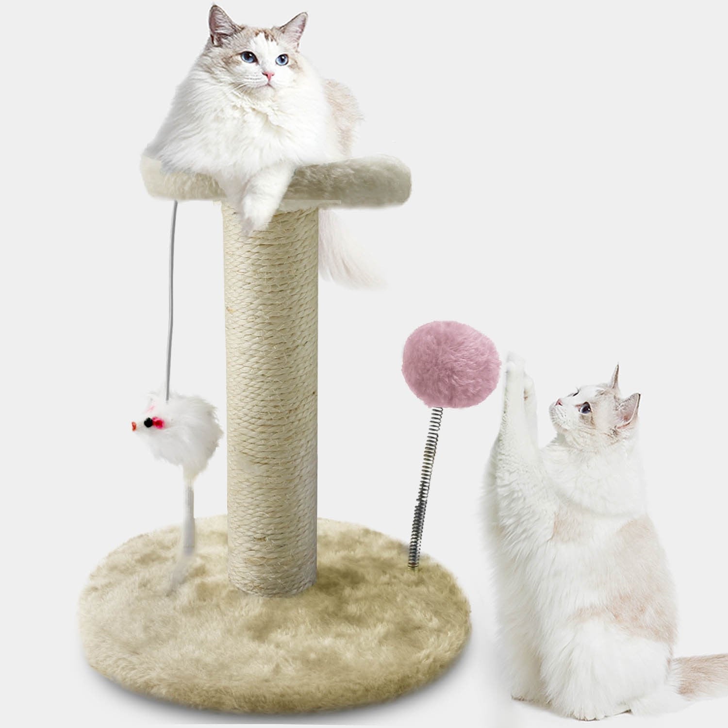 Elegant Choise Cat Tree Scratcher Towers Toys with Ball Scratching Post 11