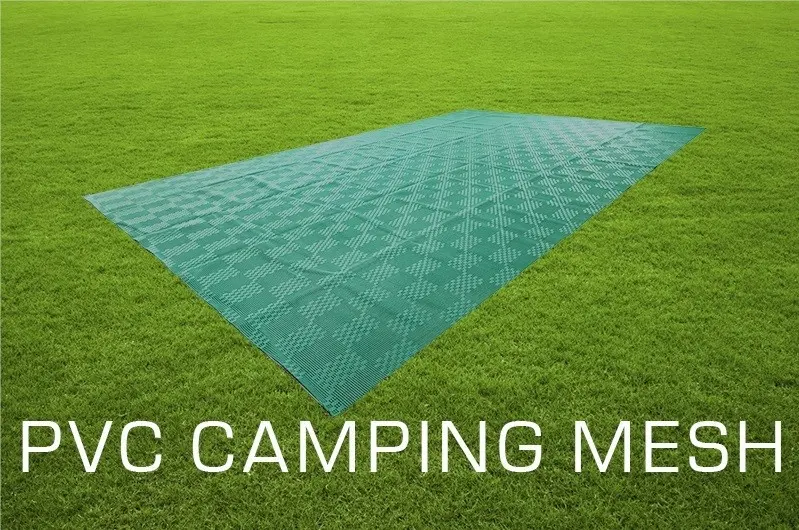 Caravan RV Camping Mat Non Slip Grass Protection Camping Mat Outdoor Waterproof PVC Tent Mat