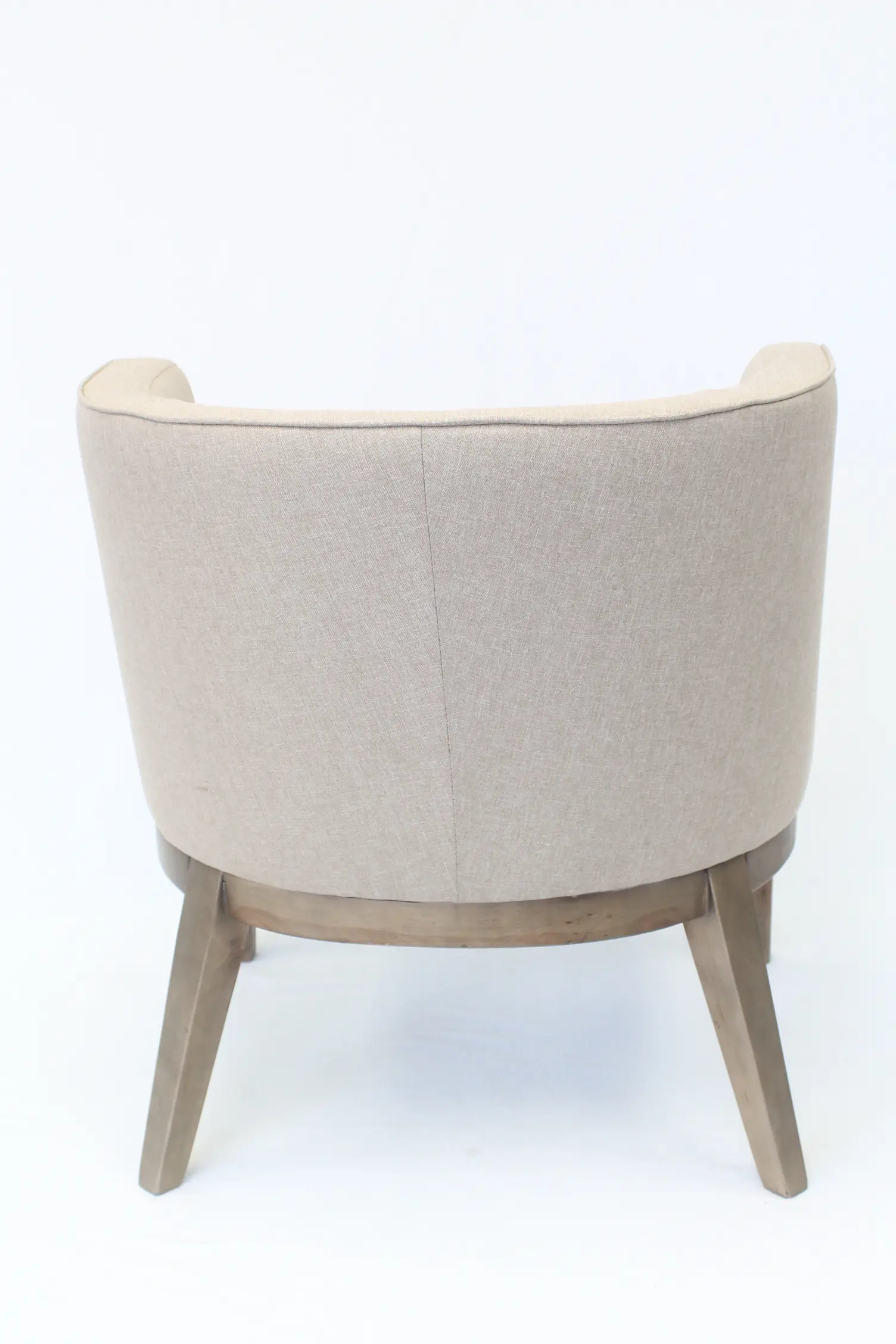 Beige Oversized Accent Chair