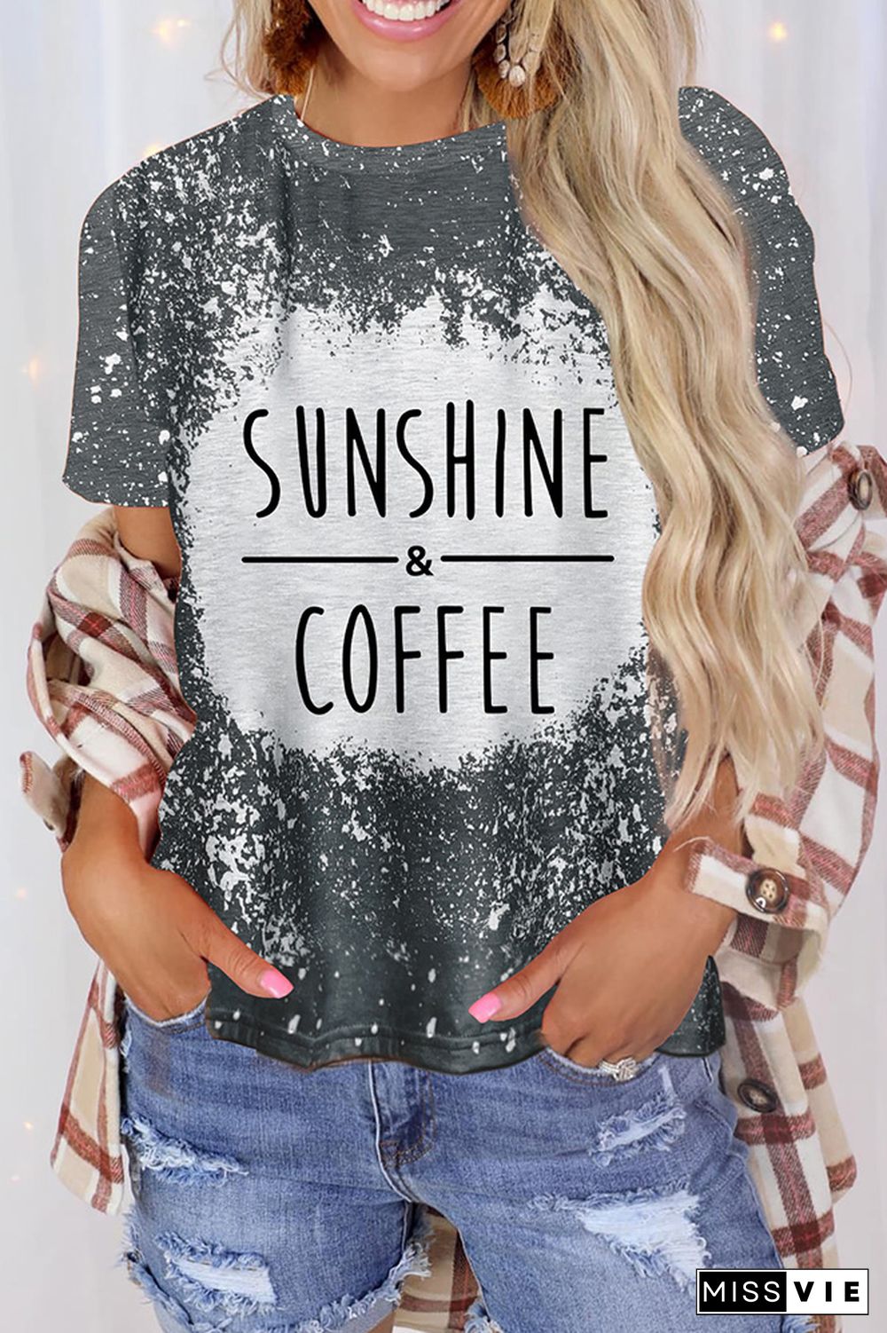 Sunshine and Coffee Graphic Tee