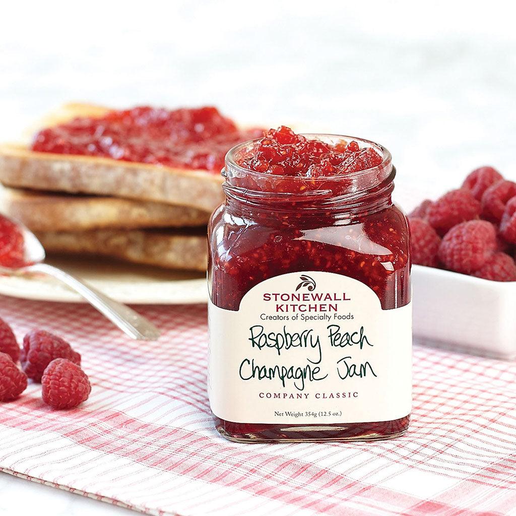 Stonewall Kitchen  Raspberry Peach Champagne Jam