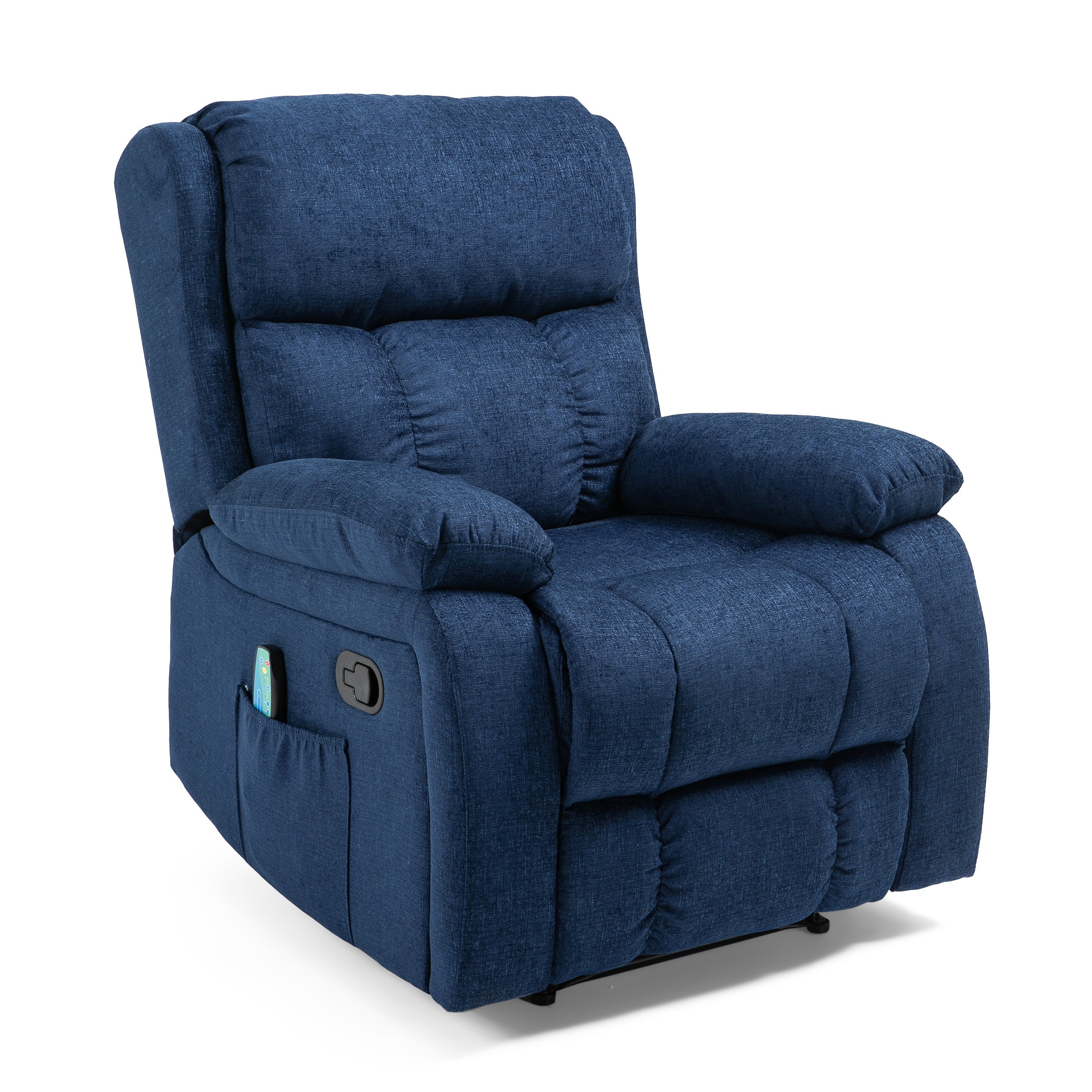 Lexie Contemporary Pillow Tufted Massage Recliner