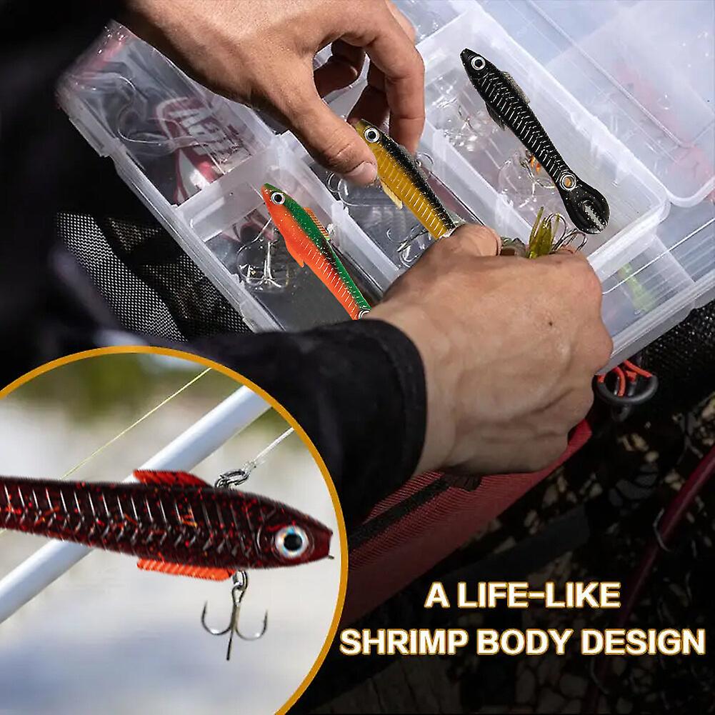 5pcs Soft Bionic Fishing Lure， Simulation Loach Soft Bait， Slow Sinking Bionic Swimming Lures， Fishing Equipment Bass Lures Fishing Stuff Simulation L