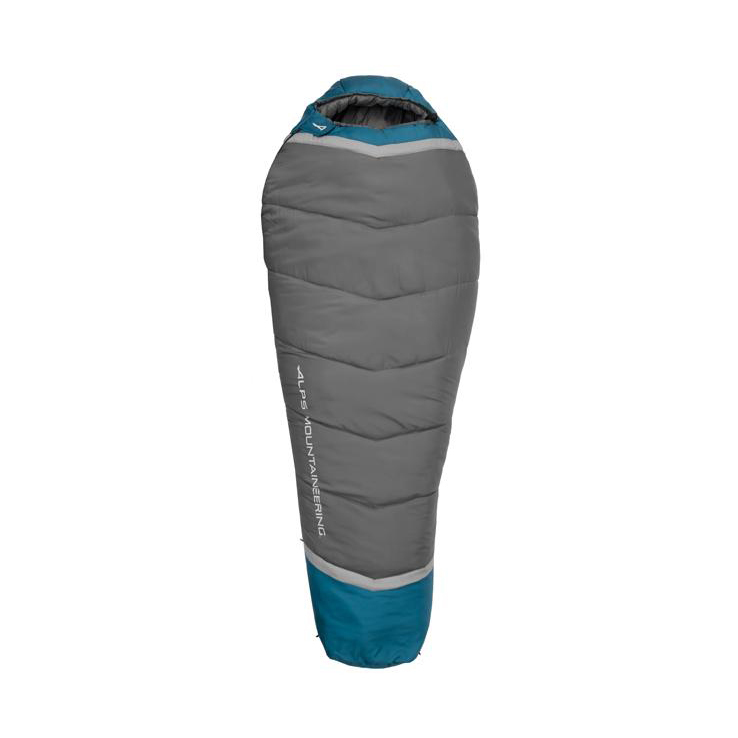 ALPS Mountaineering Blaze XL 0 Degree Long Mummy Sleeping Bag  Charcoal