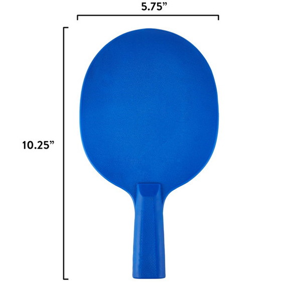 Brybelly Plastic Table Tennis Paddle  Blue