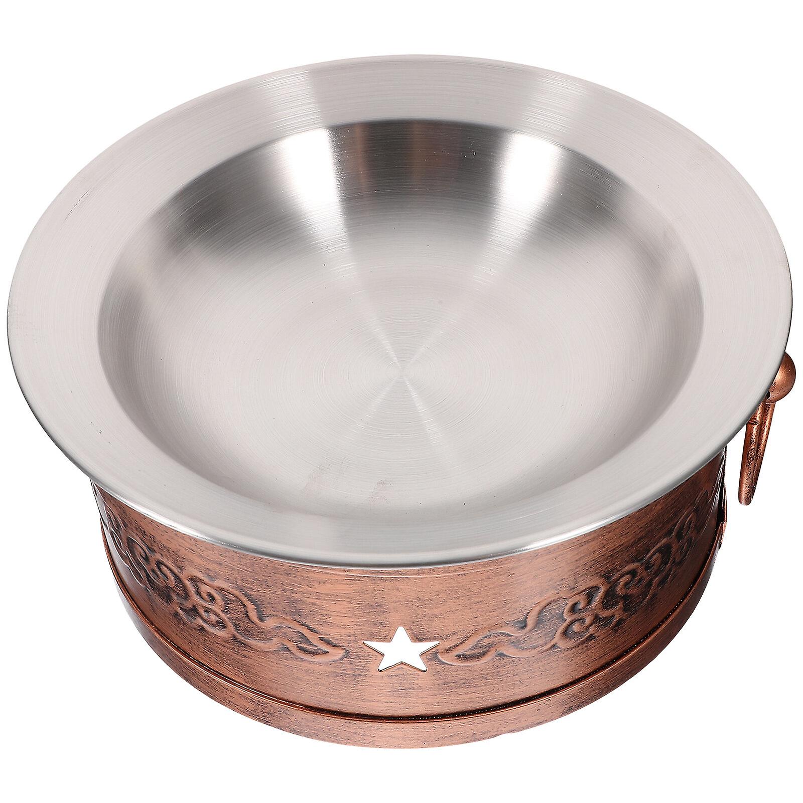 1 Set Of Stainless Steel Pot With Stove Decorative Cooking Pot Camping Cooking Pot Stove Set