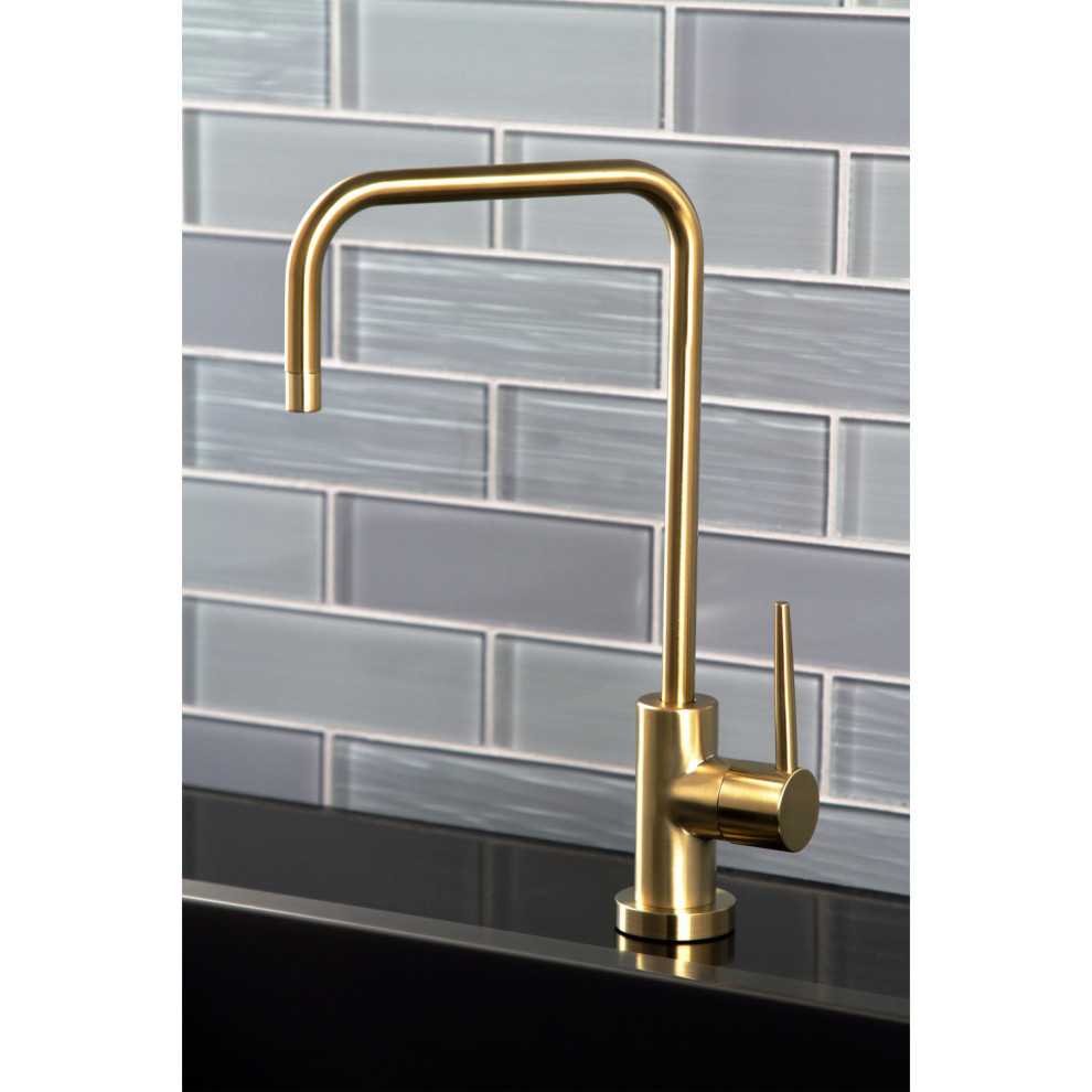 Kingston Brass KS619.NYL New York 1.0 GPM Cold Water Dispenser   Contemporary   Hot Water Dispensers   by Buildcom  Houzz