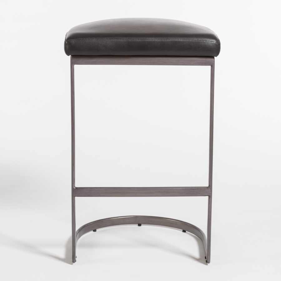 San Rafael Bar Stool in Aged Obsidian