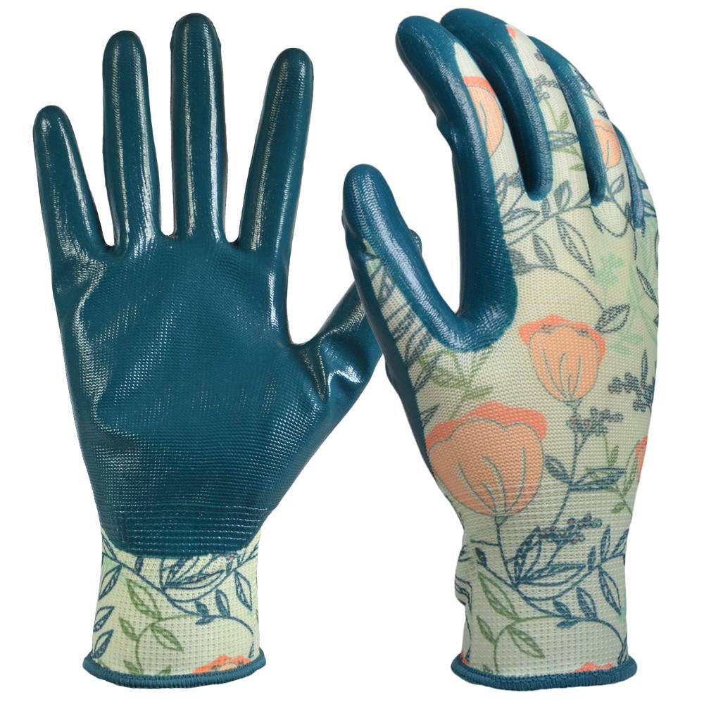 Digz Women's Medium Nitrile Coated Garden Gloves 77871-014