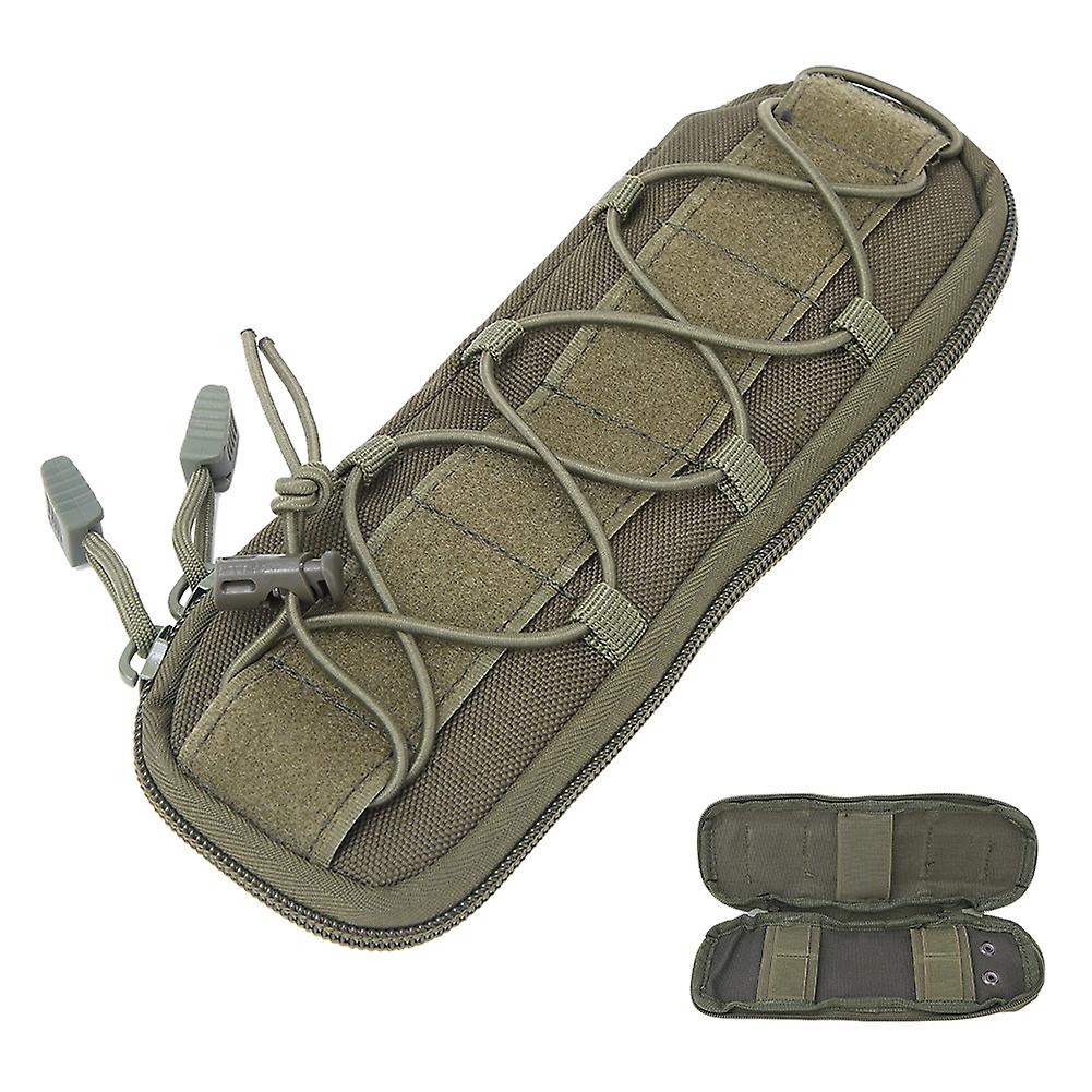 Nylon Portable Outdoor Tactics Multifunction Survival Army Knife Protection Cover Baggreen L