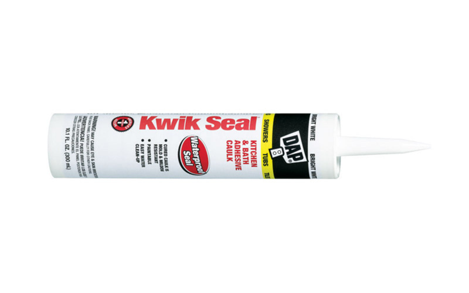 ADHESVE CAULK WHT 10.1OZ