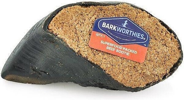 Barkworthies Superfood Packed Beef Bootie Blueberry and Cranberry Blend Dog Chew