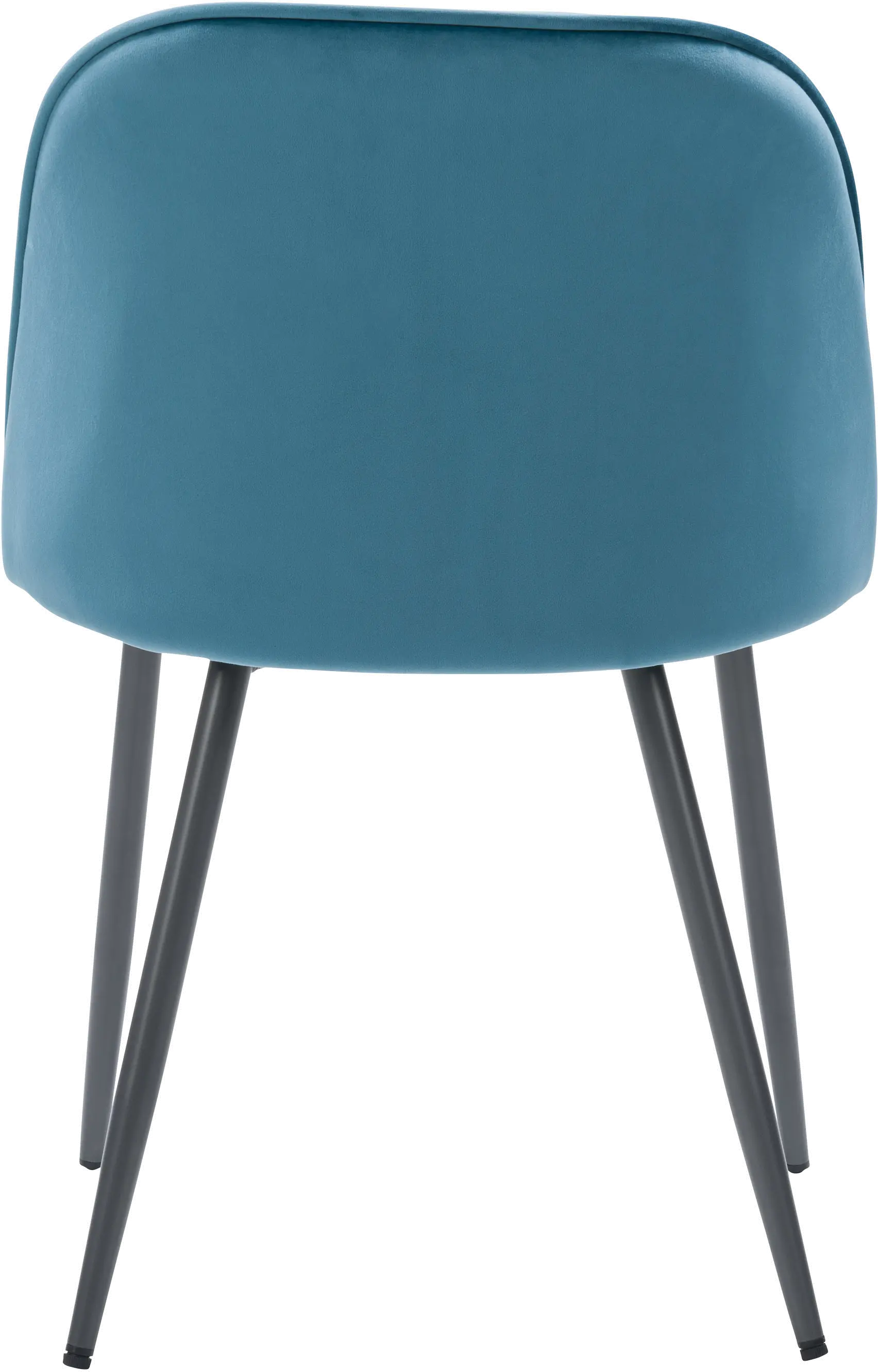 Ayla Blue Velvet Upholstered Side Chair